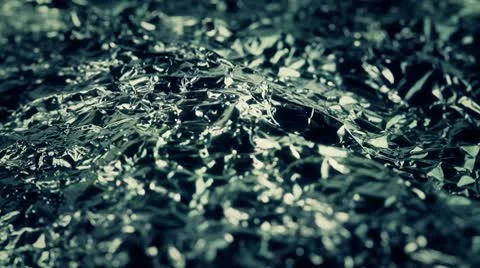Background of rotate foil closeup Stock Footage 10574815