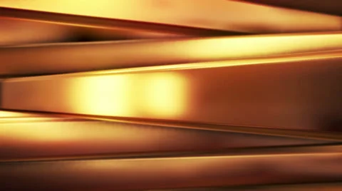 Background. Rotate golden bars Stock-Footage 33846892