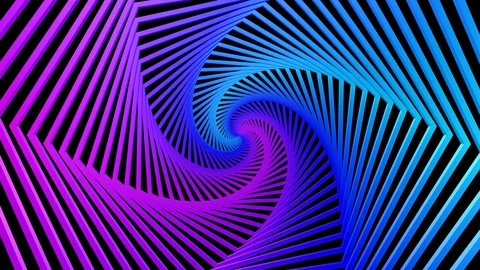 Background of Rotating Hexagons Stock Footage 120412824