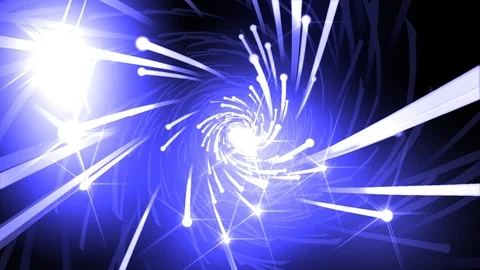 Background with rotating Particles Stock Footage 95304817