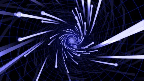 Background with rotating Particles Stock Footage 95309673