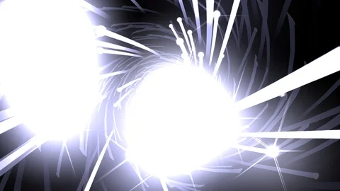 Background with rotating Particles Stock Footage 95310754