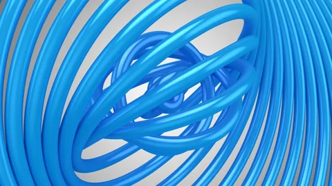 Background of Rotating Rings Stock Footage 105842693