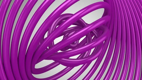 Background of Rotating Rings Stock Footage 105842808