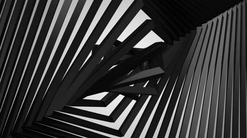 Background of Rotating Squares Stock Footage 105863359