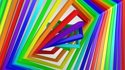 Background of Rotating Squares Stock Footage 105863422