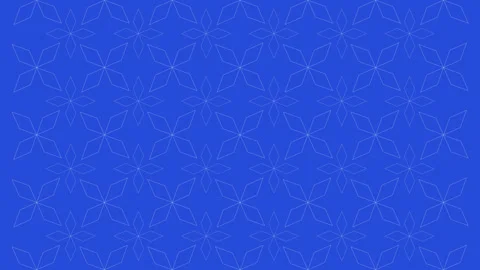 Background with rotation stars pattern white and blue color. Stock Footage 279888105