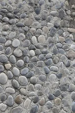 Background with round stones Stock Photos
