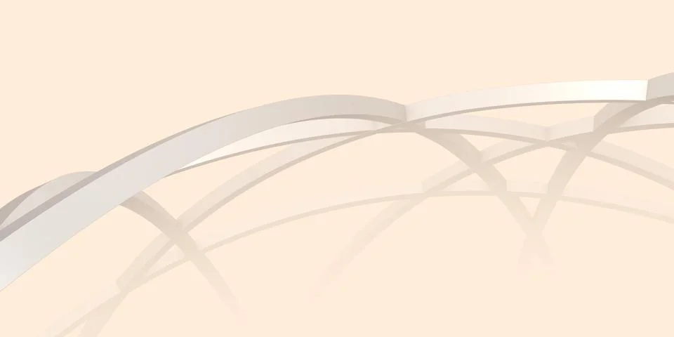 Background with rounded Beams Stock Illustration