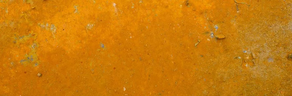 Background with rust. surface of yellow brown rusty metal. rusty iron texture Stock Photos
