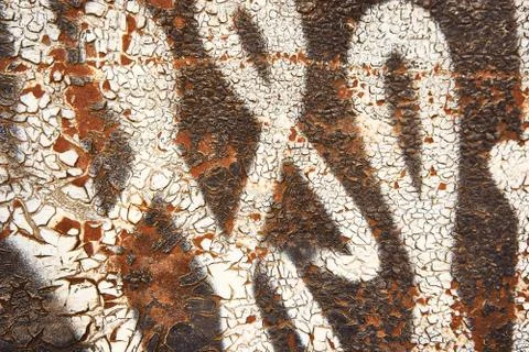 Background rust texture. Hard old painted wall in grunge style. Surface for Stock Photos