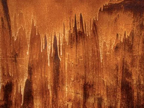 Background rusty sheet of metal close-up Foto stock