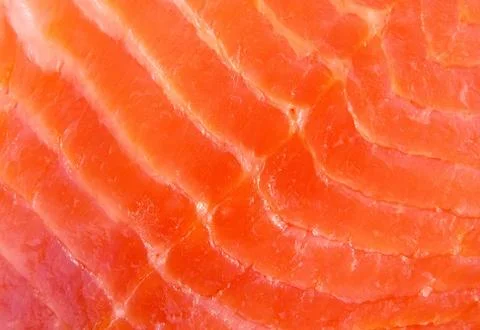 Background from the salted salmon Stock Photos