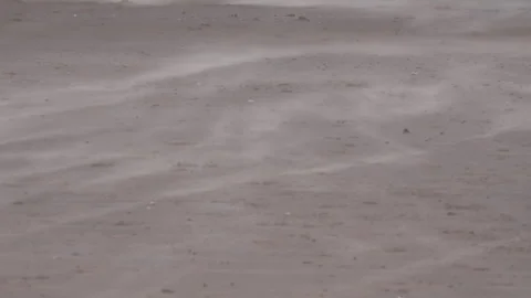 Background Sand blowing in the wind as the sands of time move UK 4K Video stock 316920984