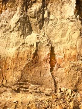 Background - sandy mountains. Stock Photos