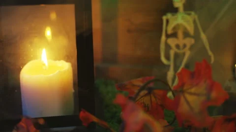 Background For A Scary Halloween Party Stock Footage 116829249