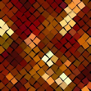 Background of scattered leaflets of different shades of brown and sand Stock Illustration