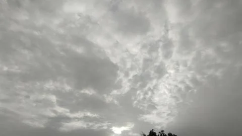 Background scene of dark clouds in the sky Stock Photos