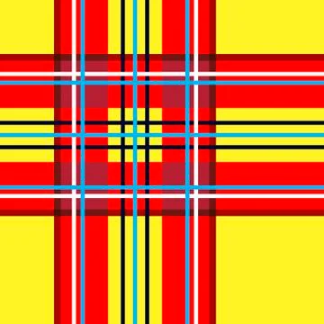 Background in Scottish cage Stock Illustration