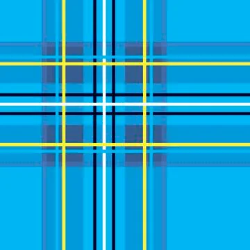 Background in Scottish cage Illustrazione stock