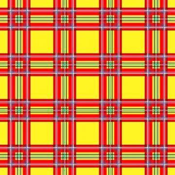 Background in Scottish cage Stock-Illustration