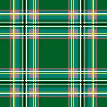 Background in Scottish cage Stock Illustration