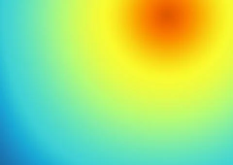 Background screensaver, gradient colors from blue-blue to yellow-orange, for  Stock Illustration