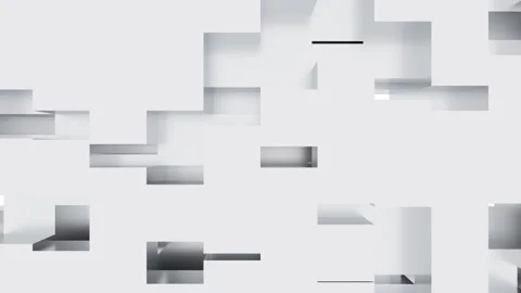 Background screensaver of movable gray panels. Seamless loop. Stock Footage 146531539