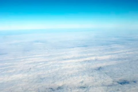 Background Sea Of Clouds Stock Photos