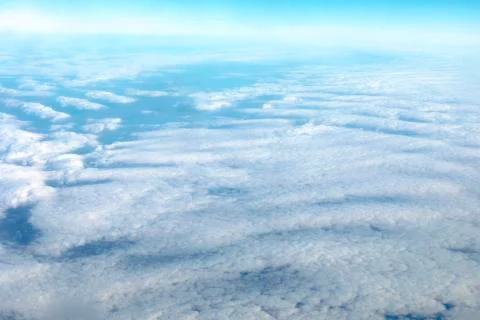 Background Sea Of Clouds Foto stock