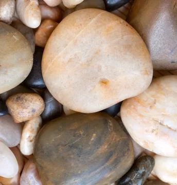 Background of  sea pebbles Stock Photos