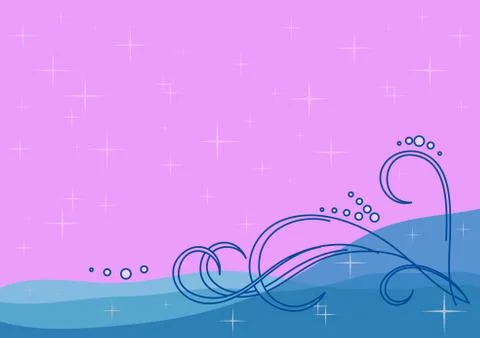 Background. Sea waves Stock Illustration