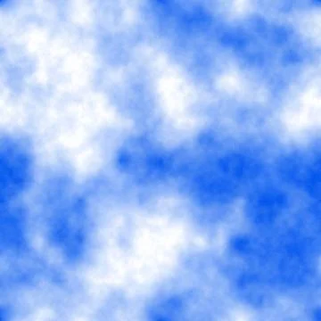 Background with seamless clouds pattern. Colors: denim, indigo, navy blue, bl Stockillustratie
