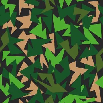 Background Seamless Pattern Modern Camouflage army Stock-Illustration