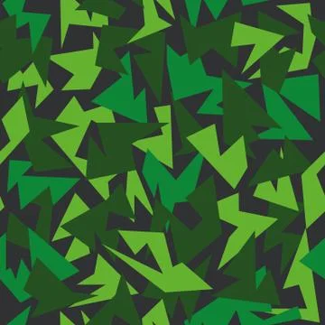 Background Seamless Pattern Modern Camouflage green Stock Illustration