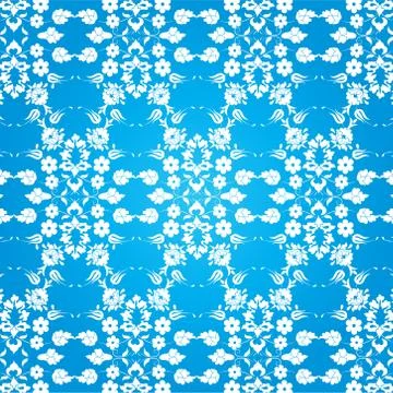 Background with seamless pattern seven Stock Illustration