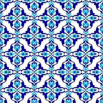Background with seamless pattern thirteen Stock Illustration