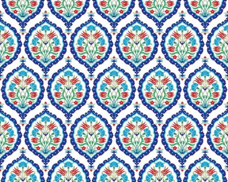 Background with seamless pattern two version Stock Illustration
