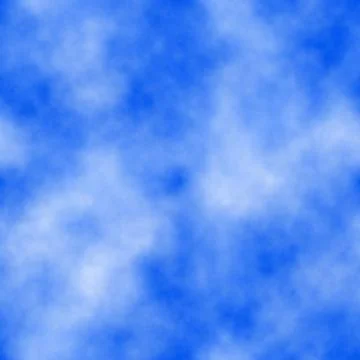 Background with seamless sky texture. Colors: periwinkle, wild blue yonder, c Illustrazione stock