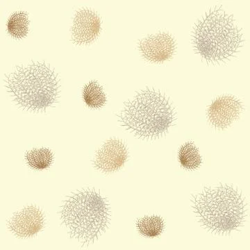 Background, seamless, tumbleweed Stock Illustration