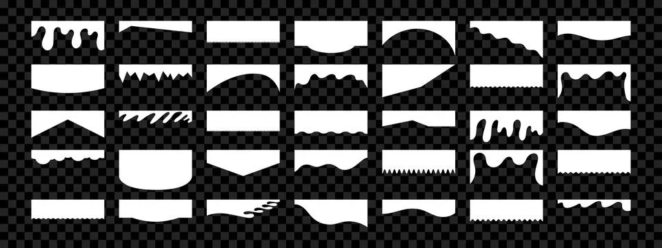 Background section and separator for website design. Isolated vector template Stock Illustration