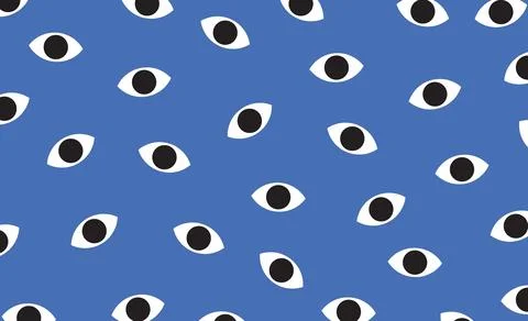Background see repeat pattern watch unique abstract random Illustrazione stock
