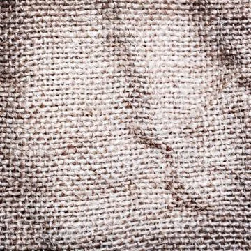 Background series: sacking material background Stock Photos
