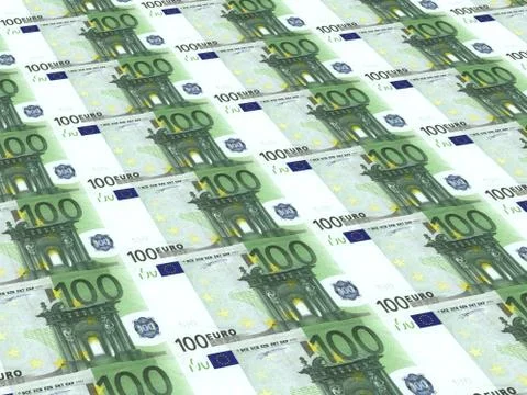 Background from set of banknotes Stock Illustration