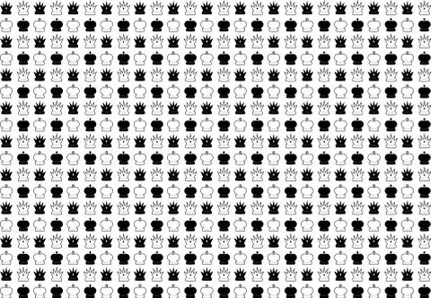 Background set of chess game. Stock Illustration