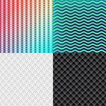 Background Set Vector Stock Illustration