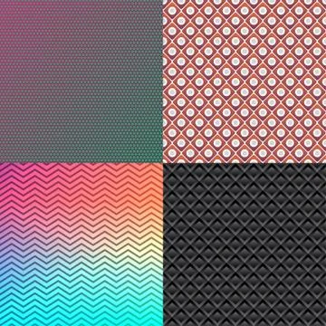 Background Set Vector Stock Illustration