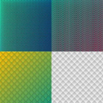 Background Set Vector Stock Illustration