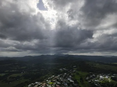 Background Shadowed Mountains Stock Photos