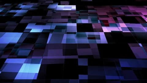 Background shape pixel square line Stockillustratie